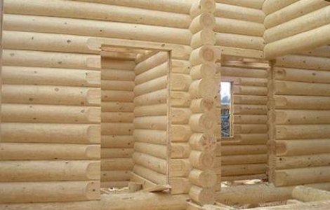 Срубы из оцилиндровки
